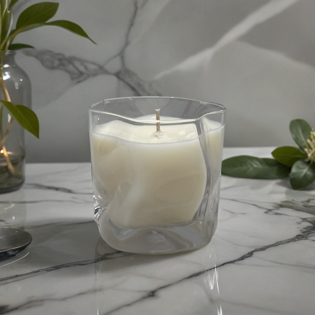 Australian Bush Wave Glass Candle 400g