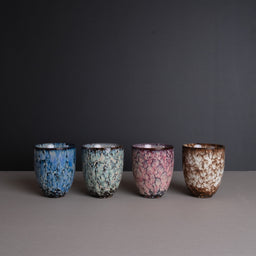 Kunanyi Handmade Ceramic Coffee Cups (Set of 4)