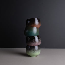 Kanku Handmade Ceramic Tea Cups (Set of 4)