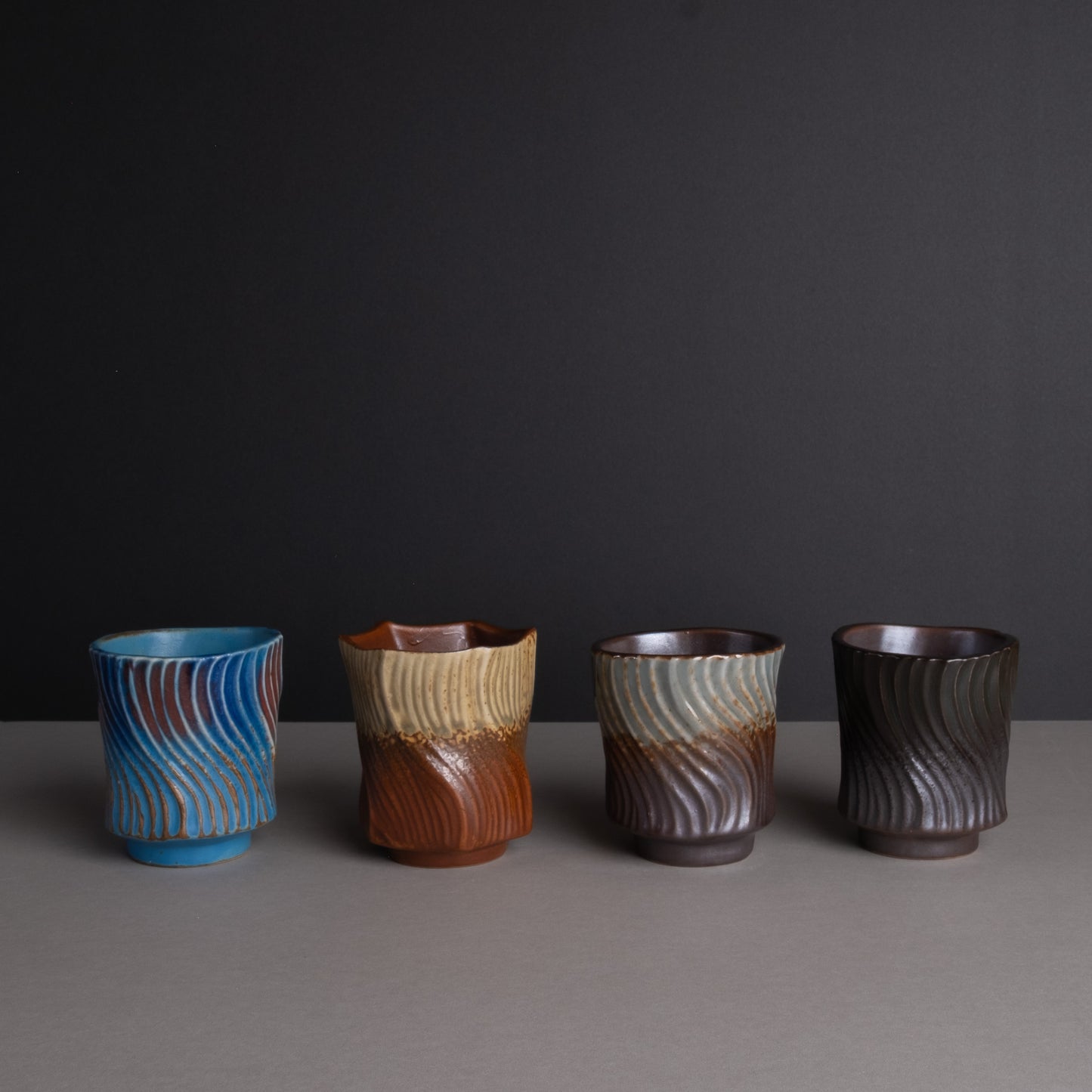 Karijini Handmade Ceramic Coffee Cups (Set of 4)